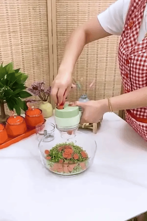 Wireless Chopper, Electric Vegetable Cutter
