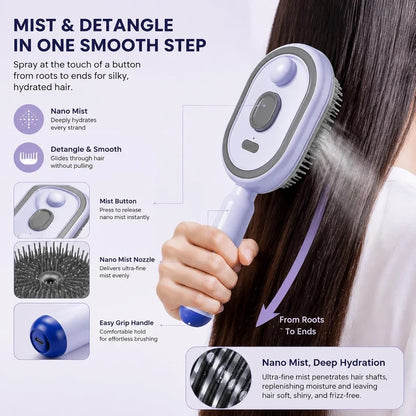Electric Spray Air Cushion Comb