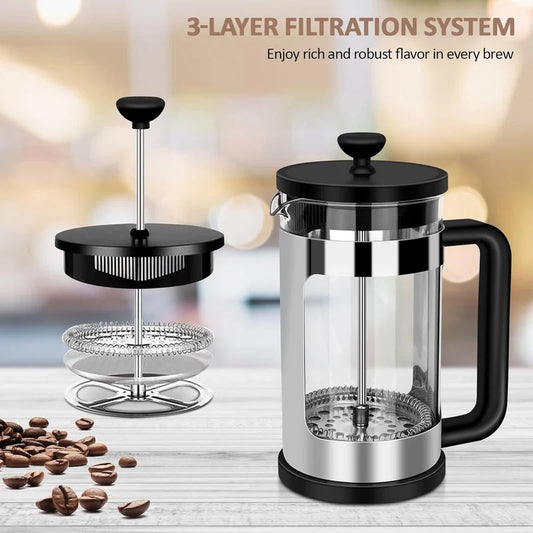 Hetai Glass Coffee Plunger