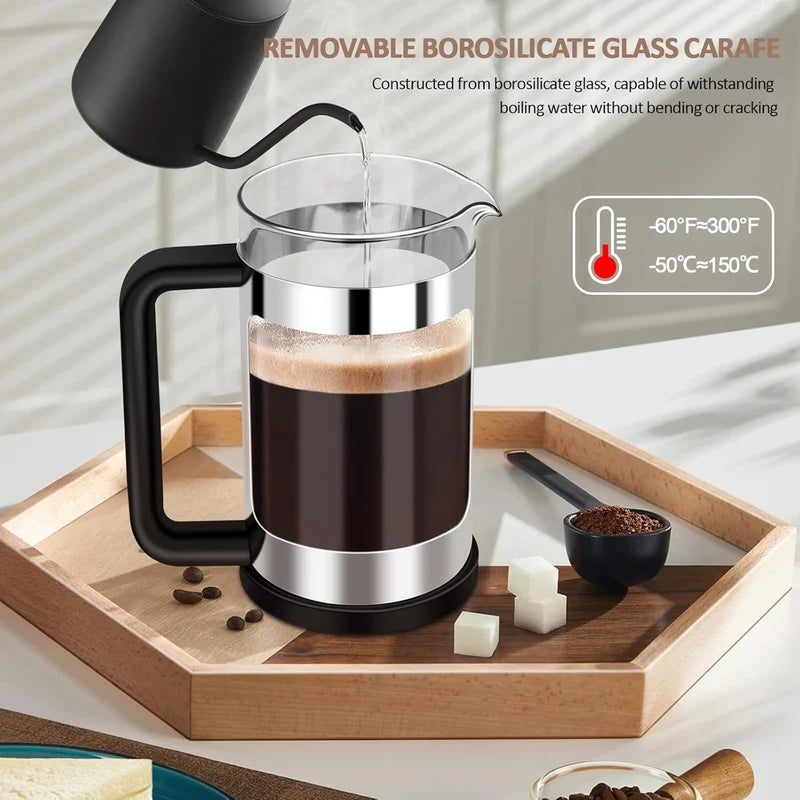 Hetai Glass Coffee Plunger