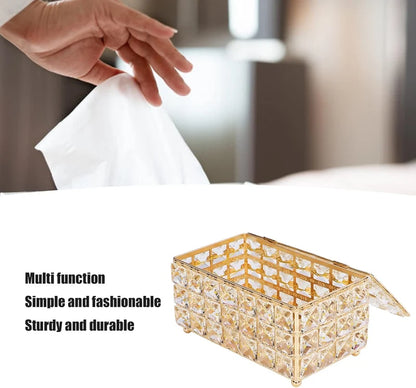 Luxury Crystal Tissue Box