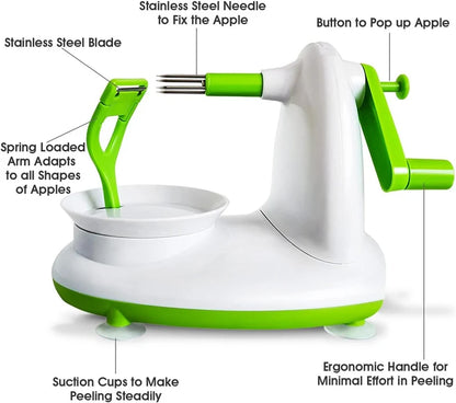 Rotary Apple Peeler Slicer