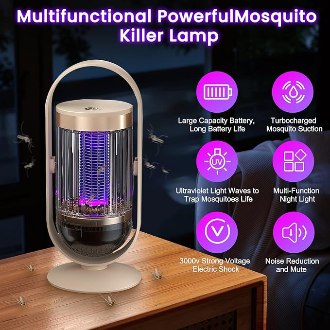 Electric Shock Mosquito Killing Lamp