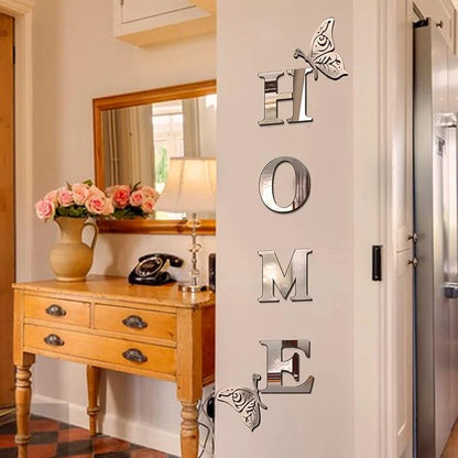 Home Sign Acrylic Mirror