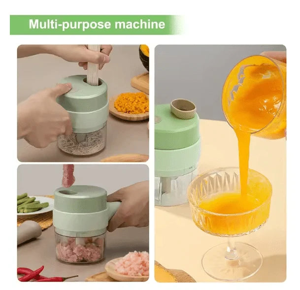 Wireless Chopper, Electric Vegetable Cutter